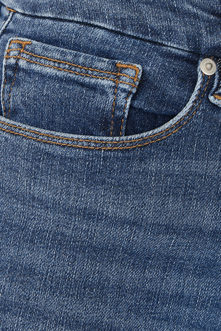 بنطال جينز كلاسيك بقصة ساق سليم مستقيمة